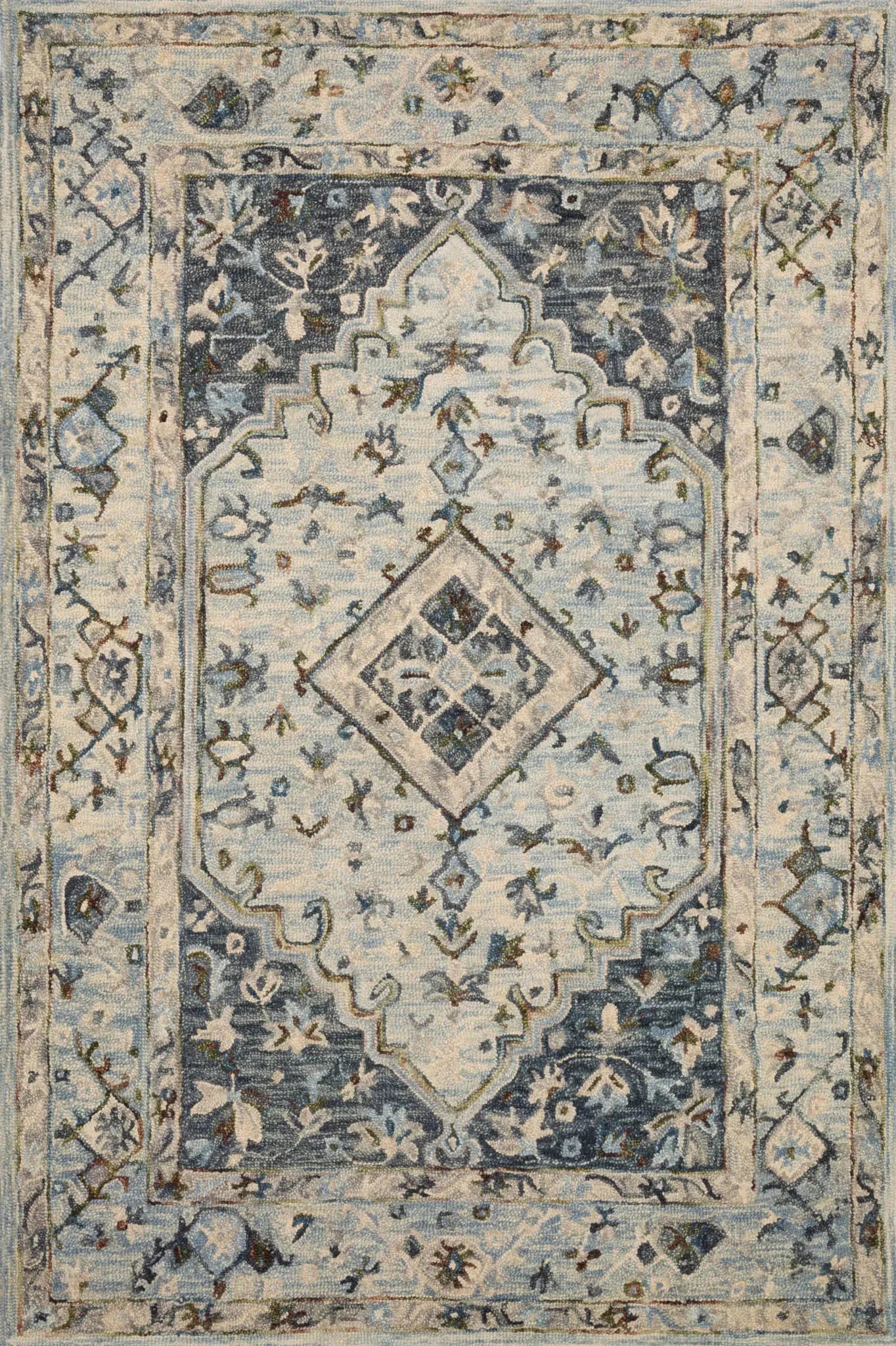 Beatty BEA-01 Lt. Blue/Blue Rug