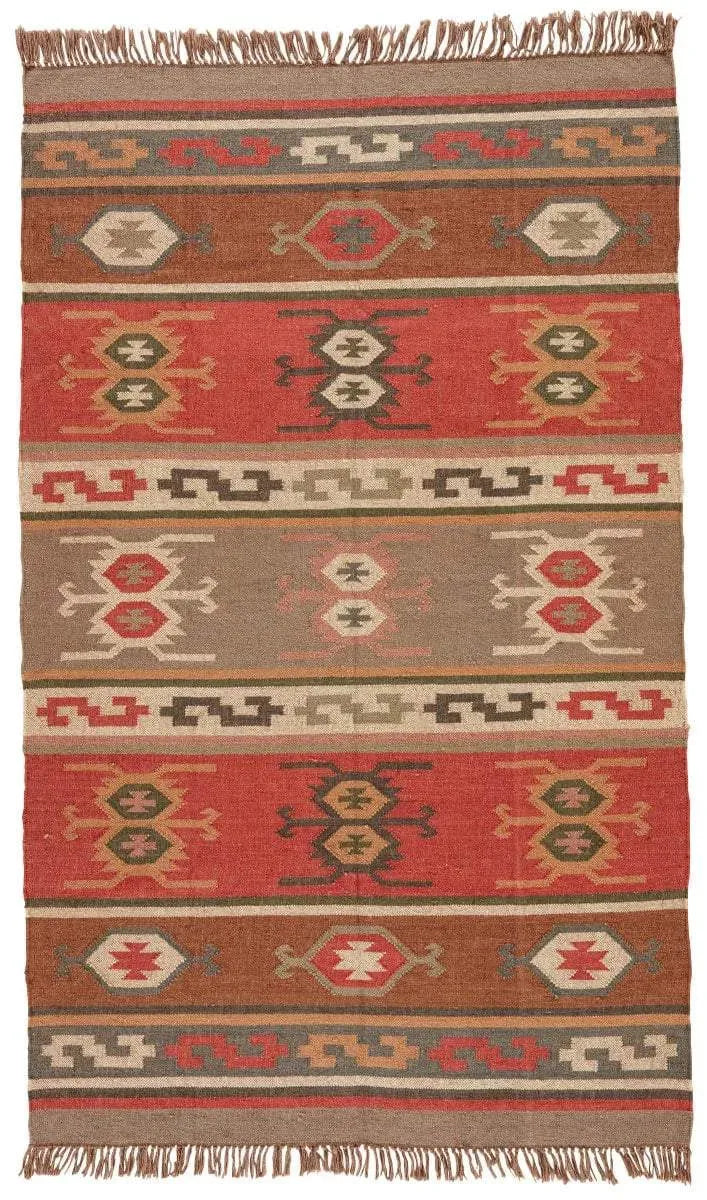 Bedouin BD01 Thebes Deep Rust Rug
