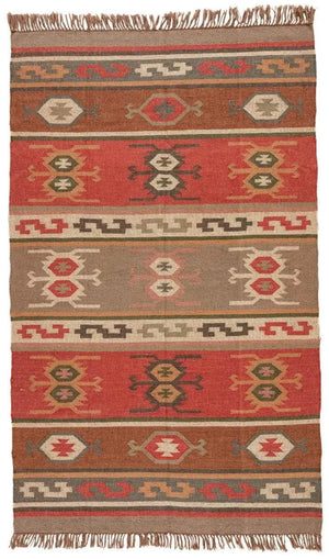 Bedouin BD01 Thebes Deep Rust Rug