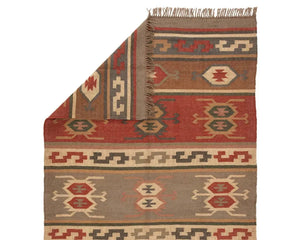 Bedouin BD01 Thebes Deep Rust Rug