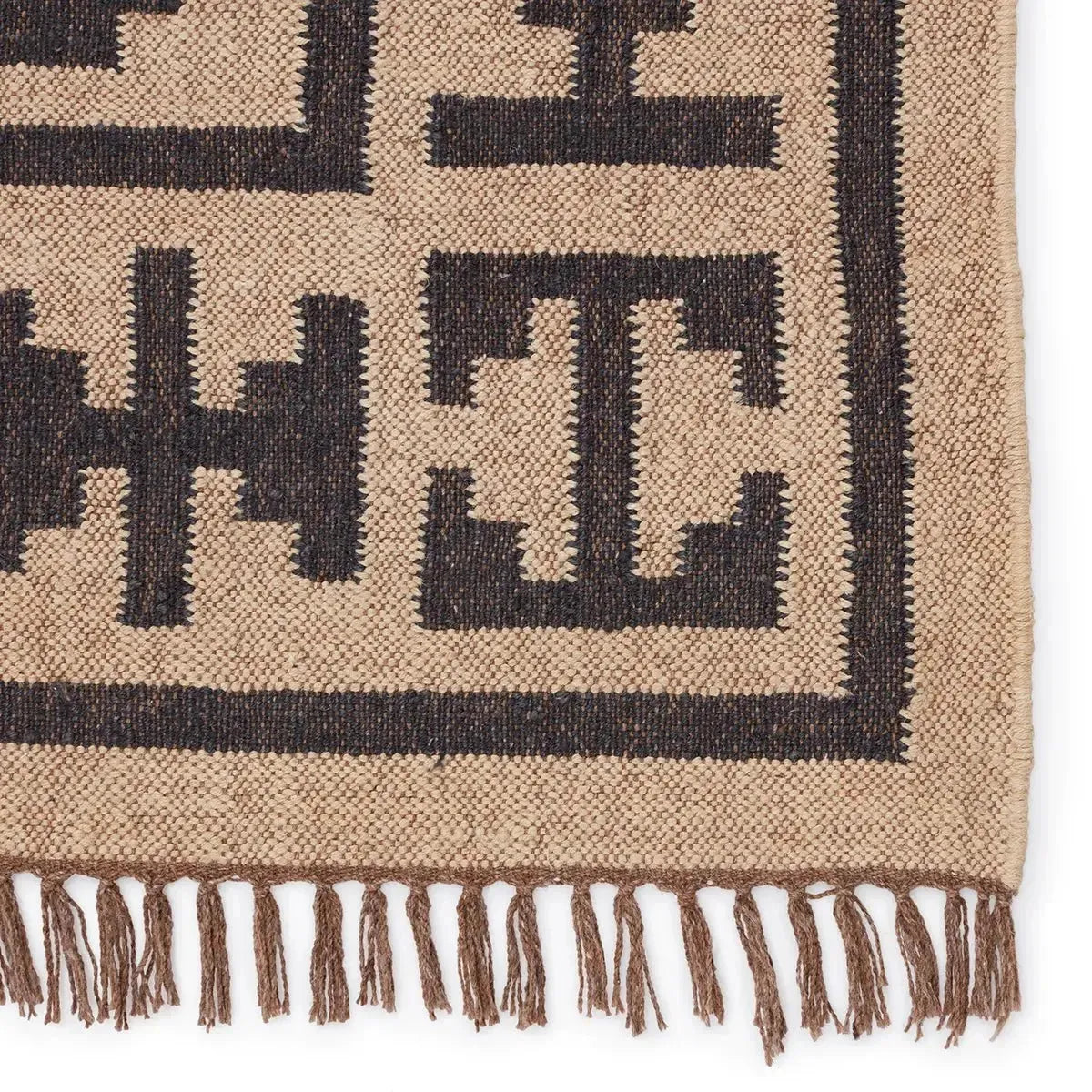Bedouin BD24 Light Beige/Deep Black Rug