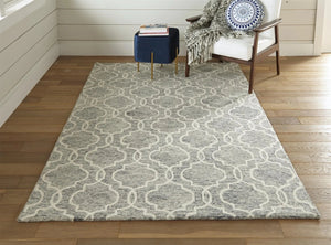 Belfort 8775F Charcoal Gray/Ivory Rug