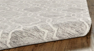 Belfort 8775F Opal Gray/Ivory Rug