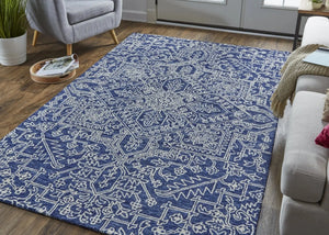 Belfort 8778F Blue/Ivory Rug