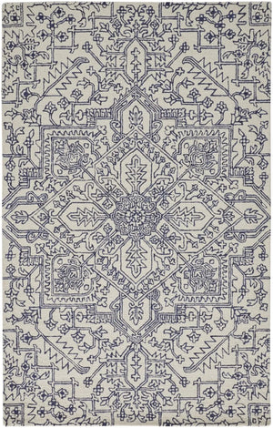 Belfort 8778F Ivory/Blue Rug