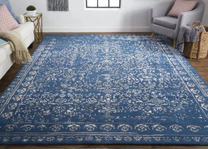 Bella 8014F Blue/Gray Rug