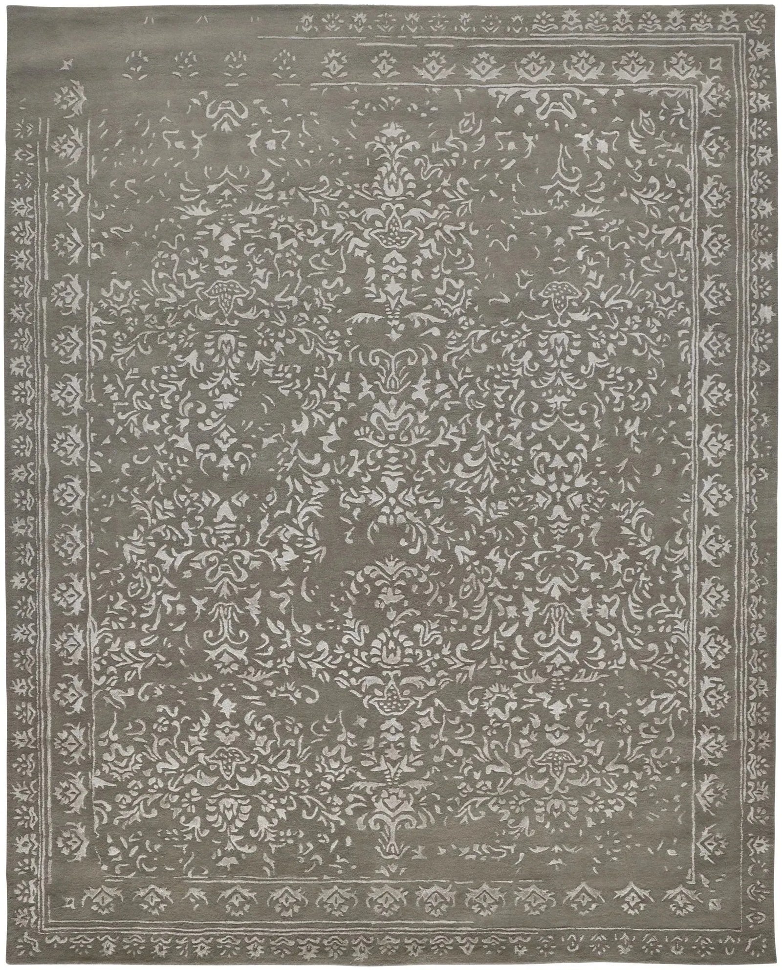 Bella 8014F Gray/Silver Rug