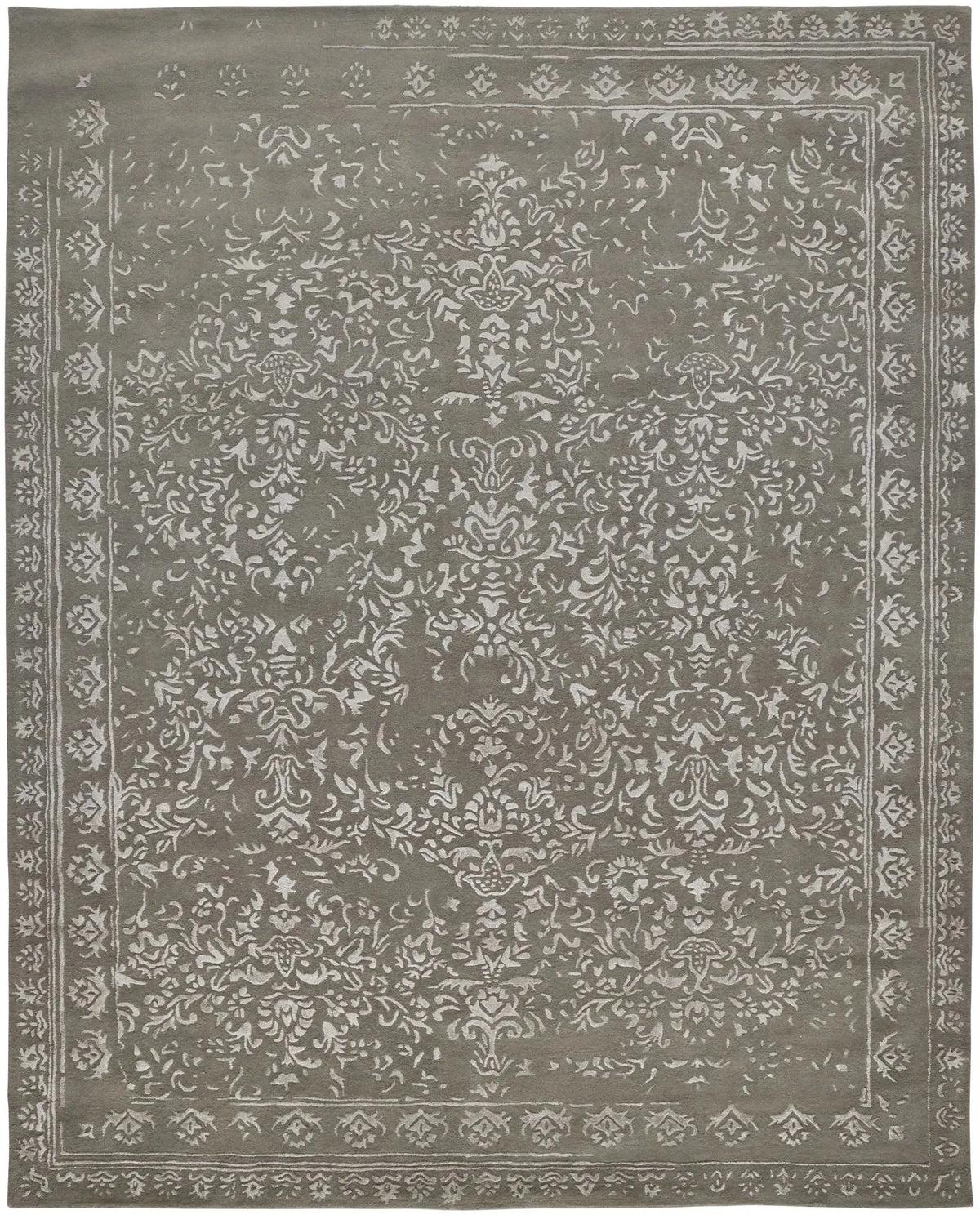 Bella 8014F Gray/Silver Rug