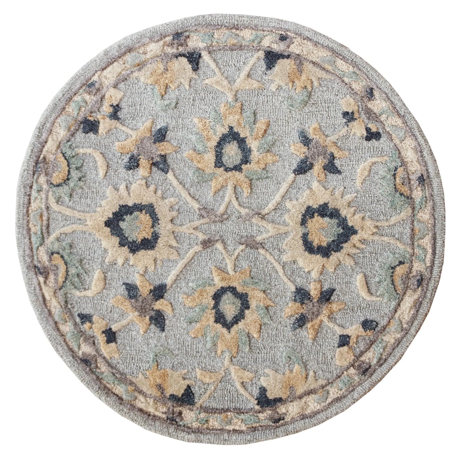 Bella Rose Lr21710 Light Blue/Cream/Beige Rug
