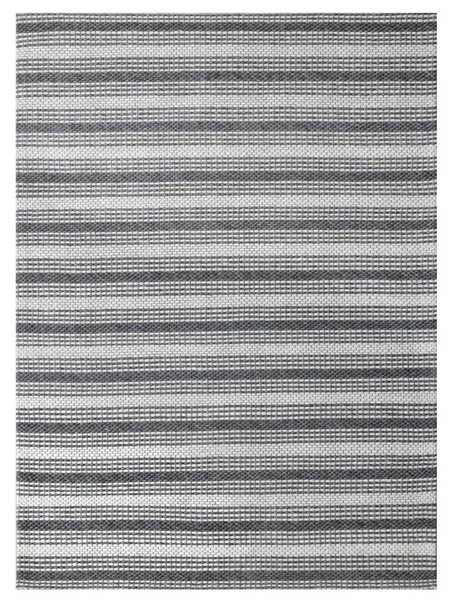 Bergen 03439DIY Dark Grey/Ivory Rug