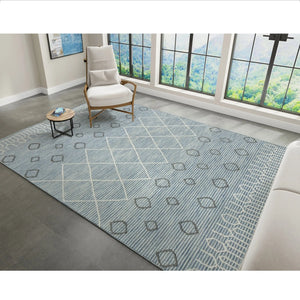 Berlin BER-1 Blue Rug