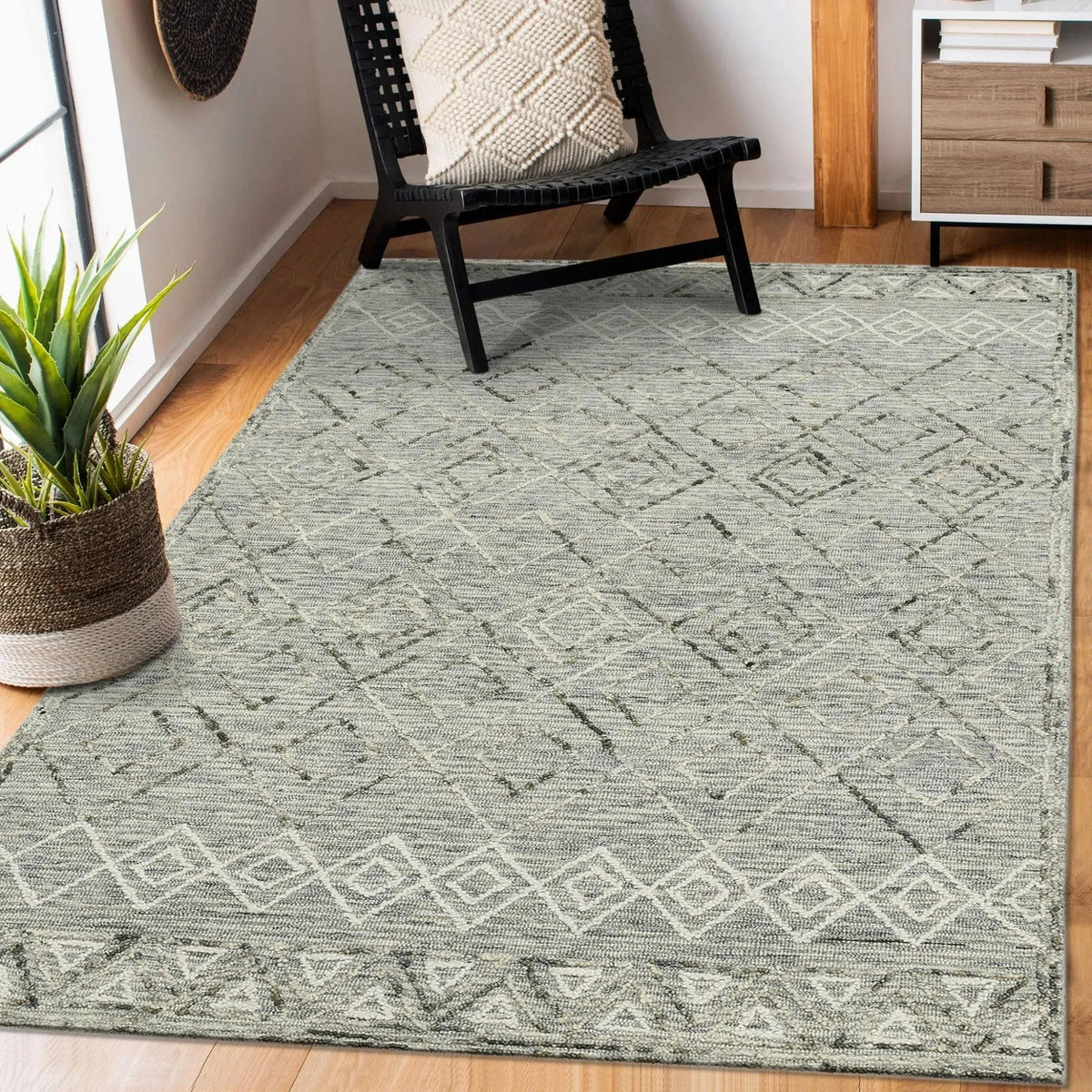 Berlin BER-2 Light Grey Rug