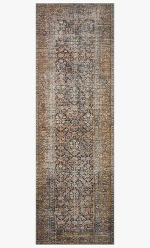 Billie BIL-01 Ink/Salmon Rug