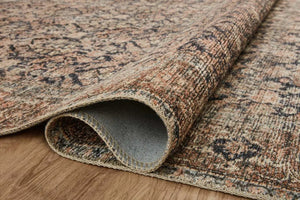Billie BIL-01 Ink/Salmon Rug