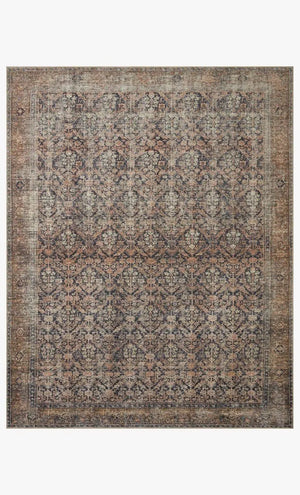Billie BIL-01 Ink/Salmon Rug
