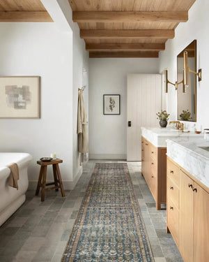 Billie BIL-02 Ocean/Brick Rug