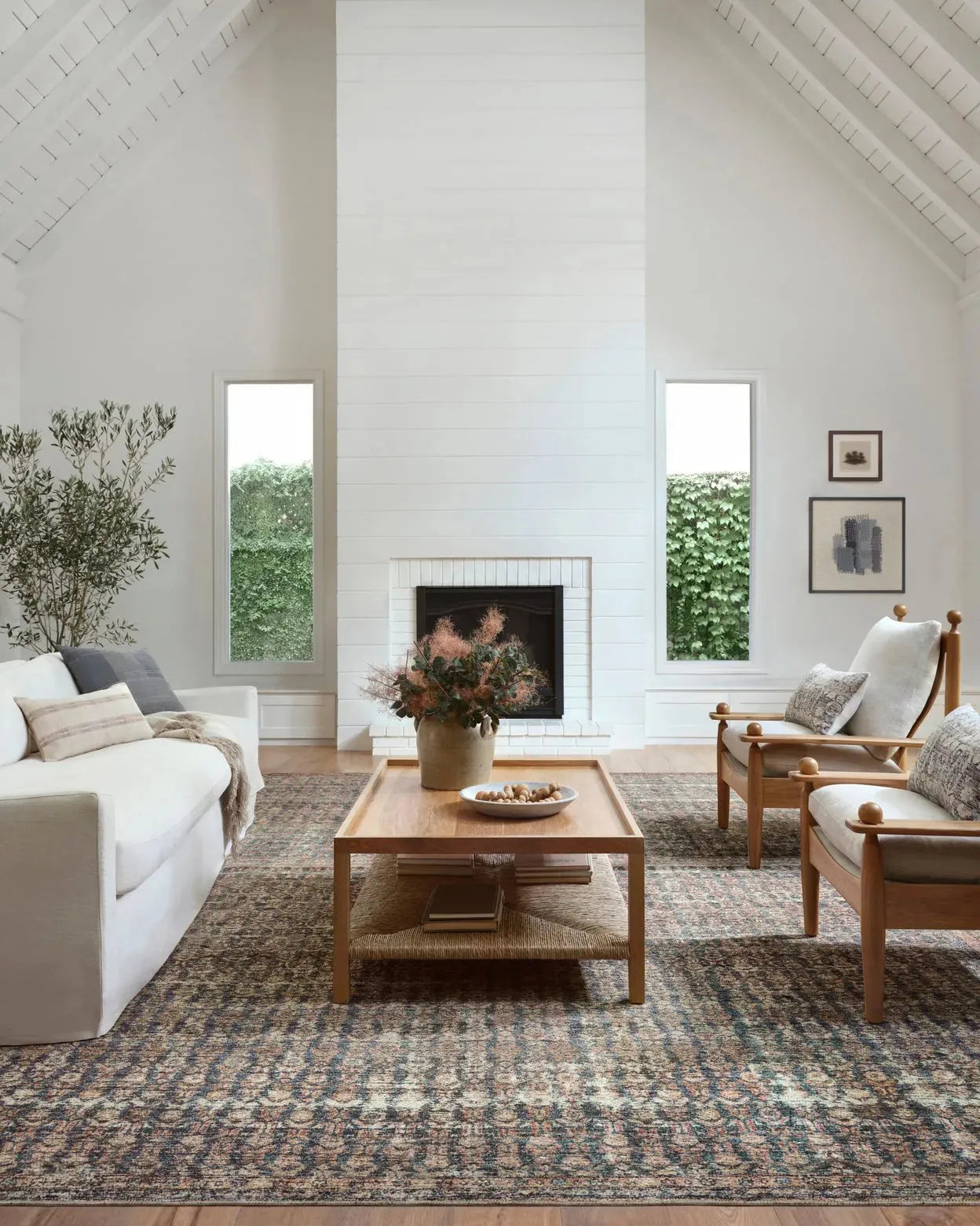 Billie BIL-02 Ocean/Brick Rug