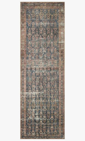 Billie BIL-02 Ocean/Brick Rug