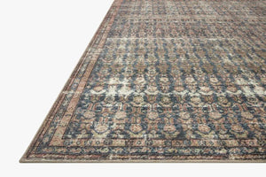 Billie BIL-02 Ocean/Brick Rug