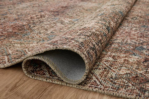 Billie BIL-04 Aqua/Rust Rug