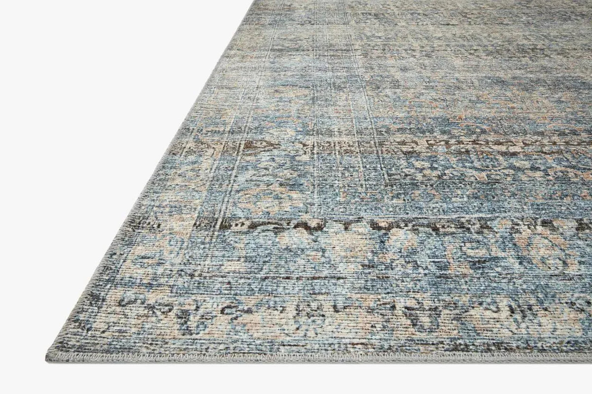 Billie BIL-05 Denim/Blush Rug