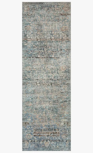 Billie BIL-05 Denim/Blush Rug