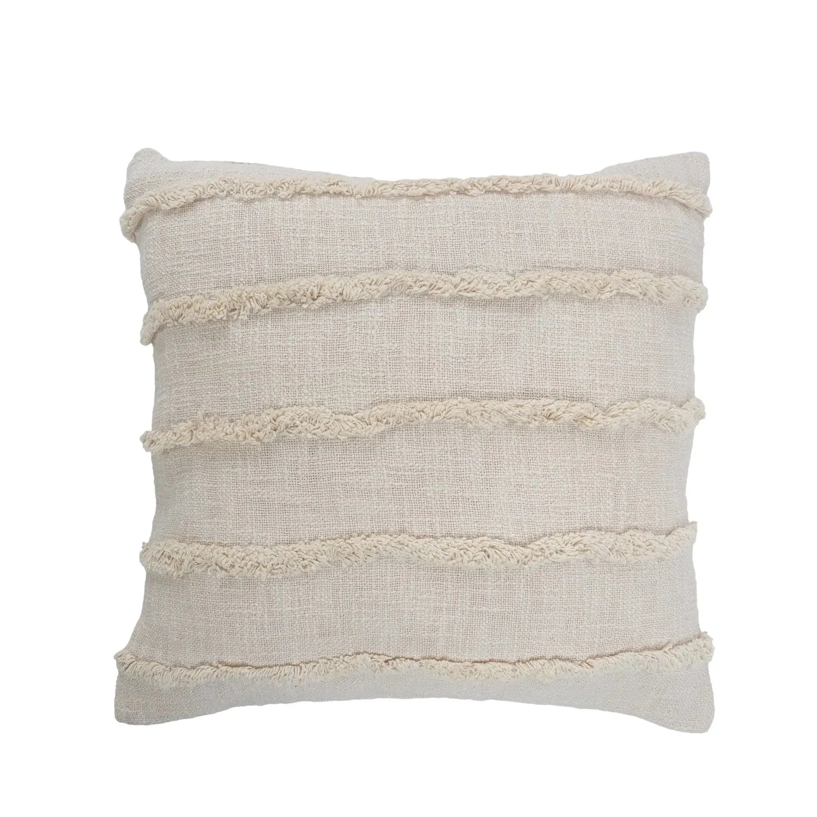 Birch Overtufted Solid LR07510 Throw Pillow