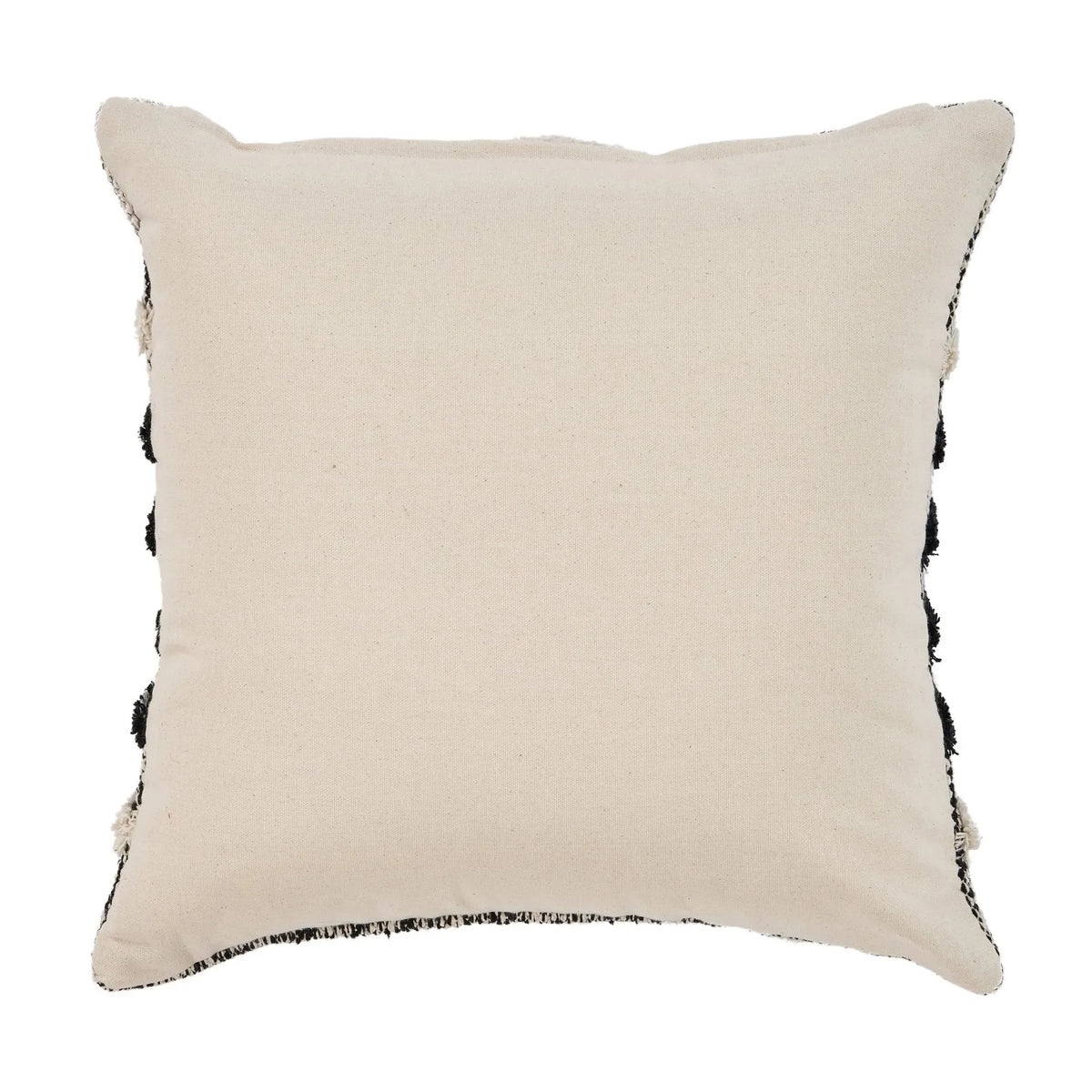 Black Fringe Metallic LR07339 Throw Pillow