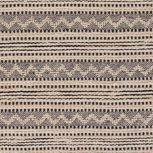 Bleached Naturals 81432BKJ Jet Black Rug