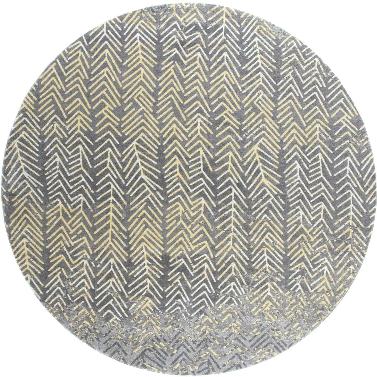Bleecker 3604F Gray/Yellow Rug