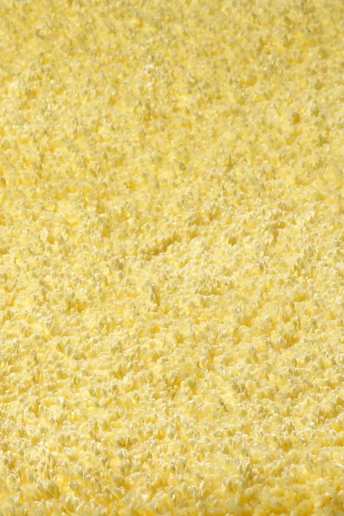 Bliss 1574 Shag Canary Yellow Rug