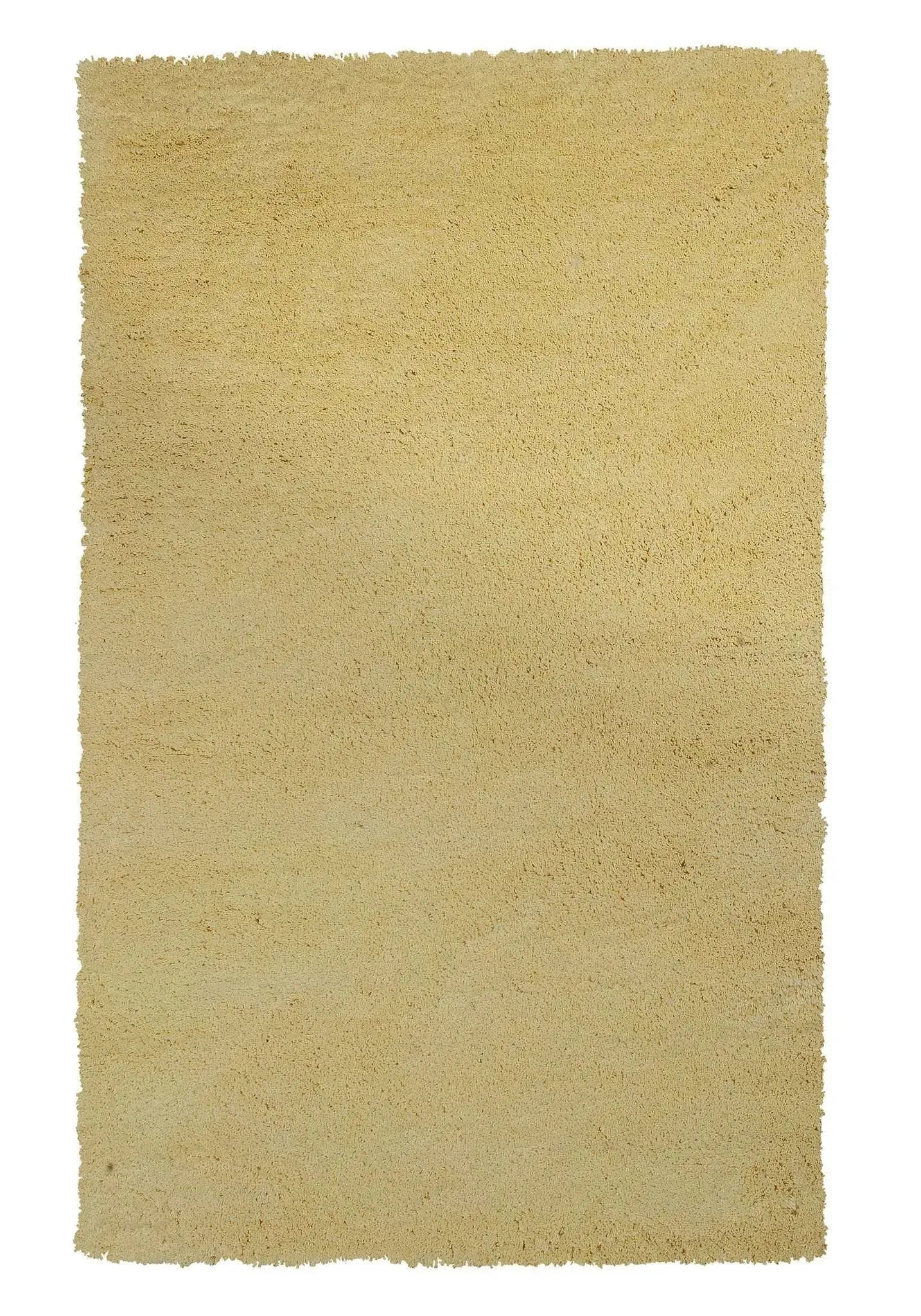 Bliss 1574 Shag Canary Yellow Rug