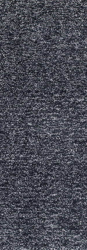 Bliss 1583 Shag Black Heather Rug