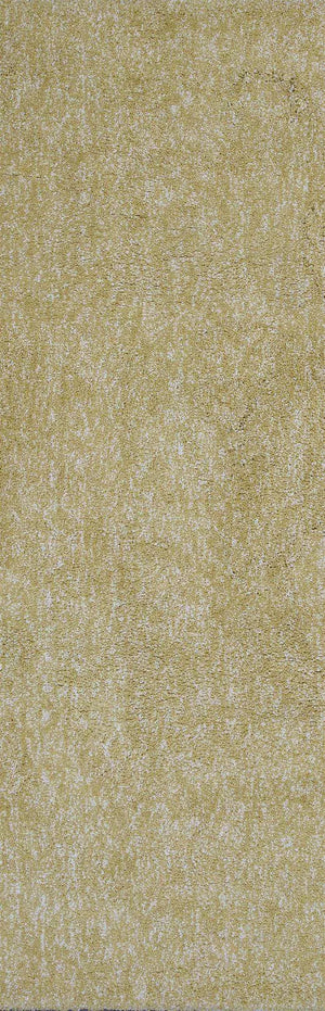 Bliss 1586 Shag Heather Yellow Rug
