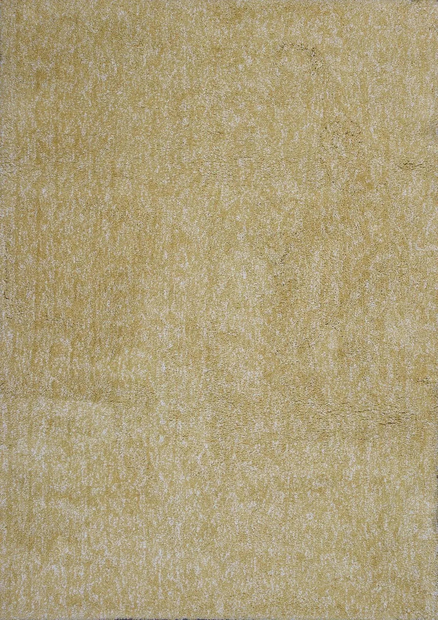 Bliss 1586 Shag Heather Yellow Rug