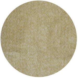 Bliss 1586 Shag Heather Yellow Rug