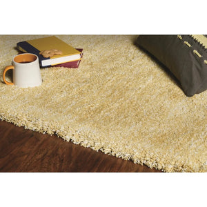 Bliss-1586 Shag Heather Yellow Rug