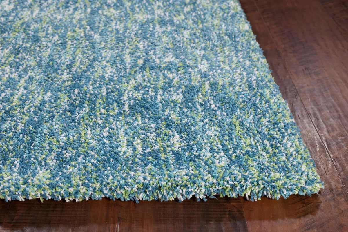 Bliss 1588 Shag Seafoam Heather Rug
