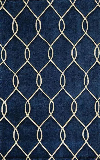 Bliss BS 12 Navy Rug