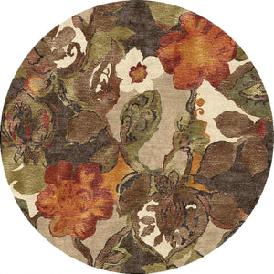 Blue BL12 Petal Pusher White Ice Rug