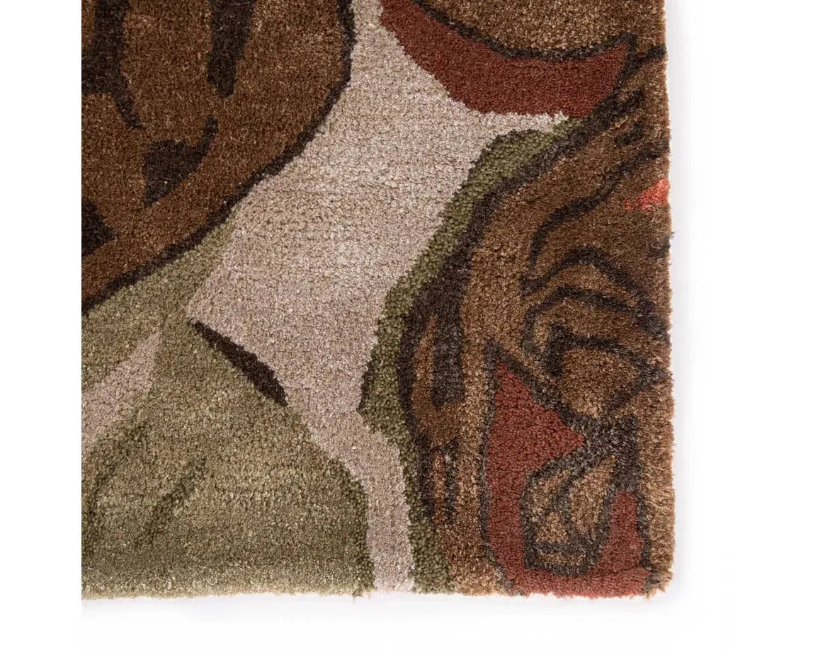 Blue BL12 Petal Pusher White Ice Rug