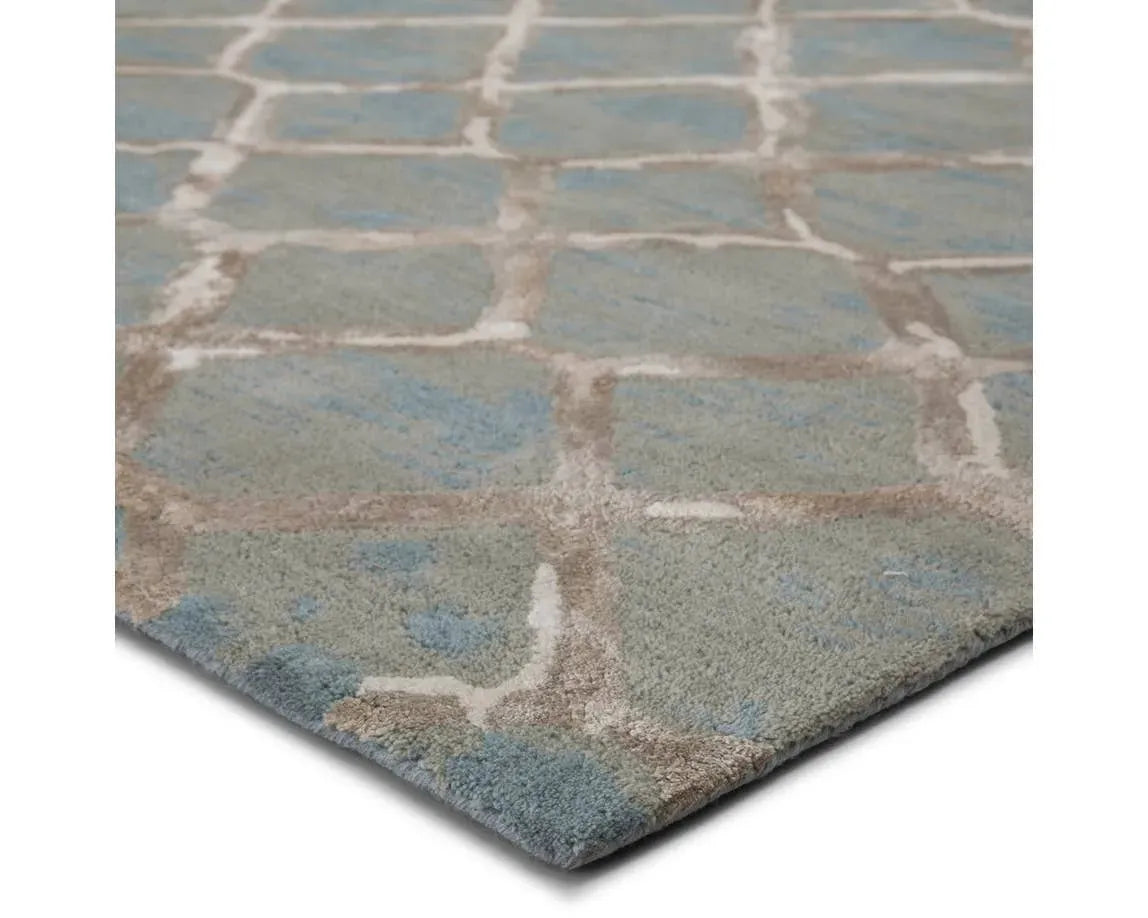 Blue BL157 Totten Lead / Neutral Gray Rug
