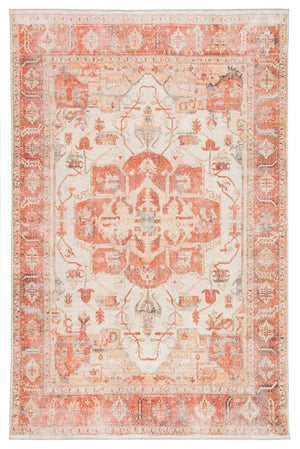 Boheme BOH01 Rhoda Orange/Ivory Rug