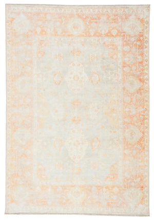 Boheme BOH02 Patrin Orange/Light Gray Rug