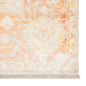 Boheme BOH02 Patrin Orange/Light Gray Rug
