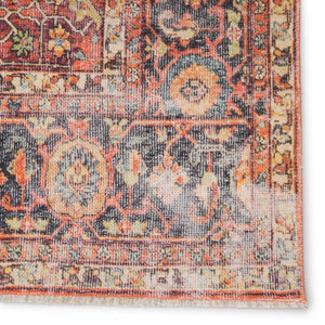 Boheme BOH04 Avonlea Orange/Blue Rug