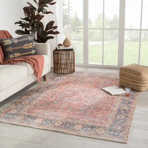 Boheme BOH04 Avonlea Orange/Blue Rug