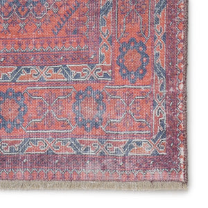 Boheme BOH05 Shelta Blue/Red Rug