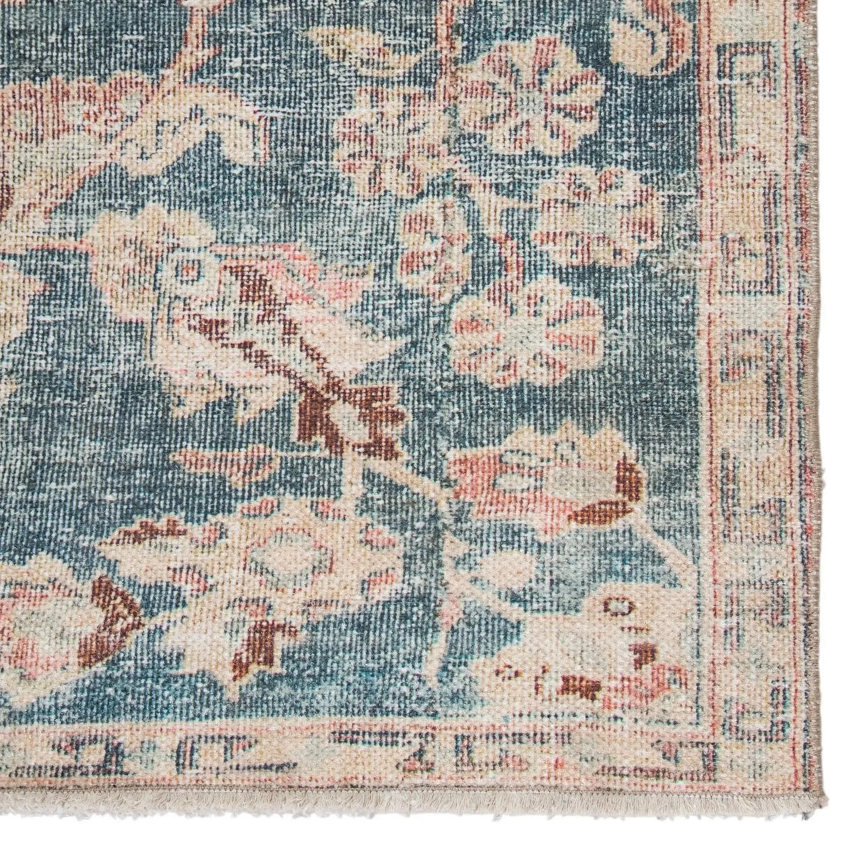 Boheme Boh08 Bardia Dark Teal/Rust Rug