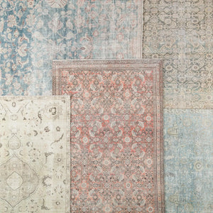 Boheme Boh08 Bardia Dark Teal/Rust Rug